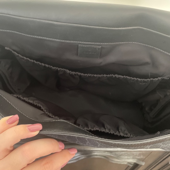 Gucci supreme diaper bag